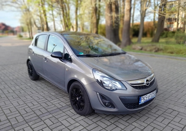 Opel Corsa cena 24600 przebieg: 130571, rok produkcji 2014 z Śmigiel małe 121